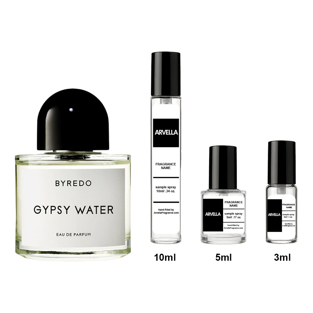 Byredo Gypsy Water Sample 3ml Decant Spray - Arvella Fragrance